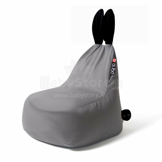 Qubo Baby Big Rabbit Grey Soft Art.106911 Beanbag, Kott tool
