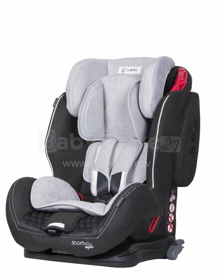 Coletto Sportivo Isofix Col.Black bērnu autokrēsls (9-36kg)