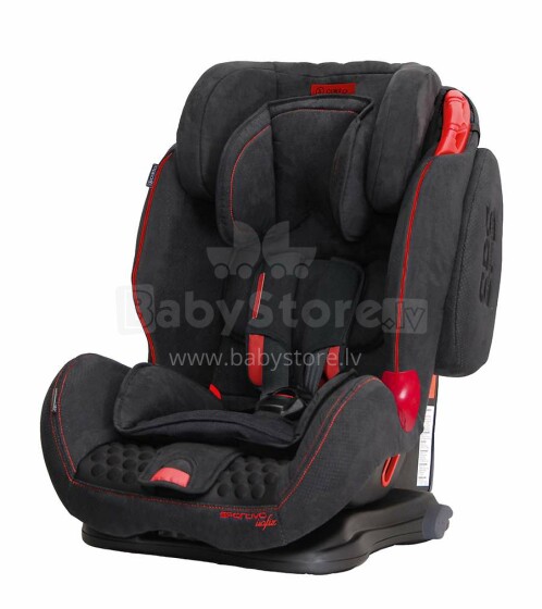 Coletto Sportivo Isofix Col.Black bērnu autokrēsls (9-36kg)