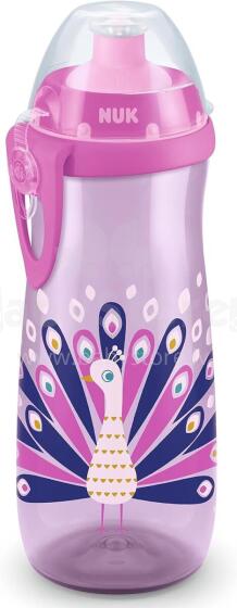 NUK Sports Cup Art.107121 pudelīte aktīviem bērniem, 36mēn, 450 ml