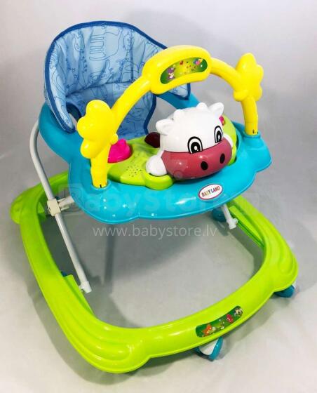 Baby Land Art.W805 Green&Blue Cow