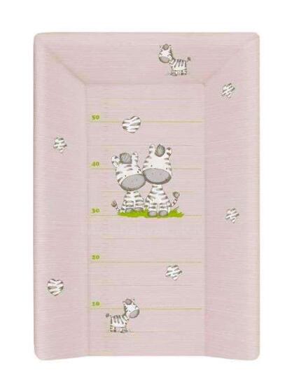 Maltex Soft Pink Pārtinamais matracis ZEBRA (50x70 cm)