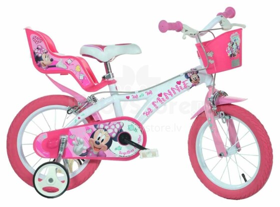 Dino Bikes  612L-NN Mouse Minnie Bicycle  Детский велосипед 12 дюймов