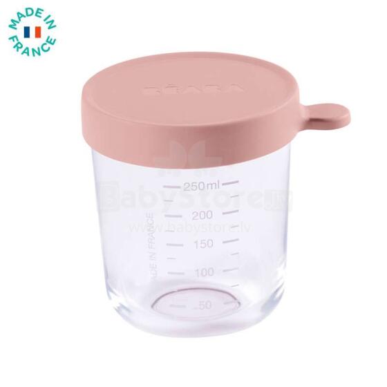 Beaba Portions Verre Art.912653 Dark Pink Контейнеры для еды с крышками,250мл