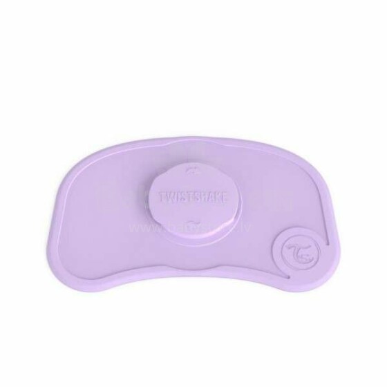 „Twistshake Click Mat Mini Art.78336“ purpurinis neslystantis kilimėlis kūdikiams maitinti