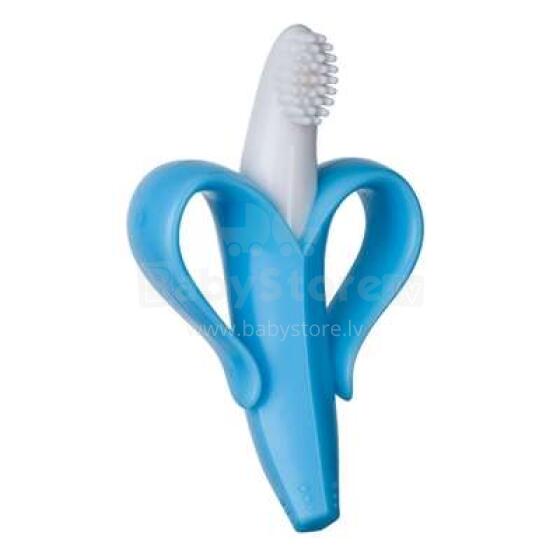 Baby Banana Toothbrush Banana Art.BR003B Blue  Зубная щетка-прорезыватель