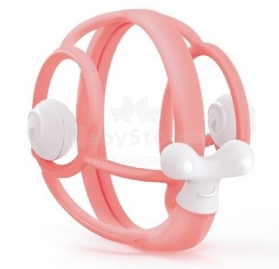 Mombella Deluxe Snail Teether Rattle  Art.P8082-1 Pink  Развивающая игрушка Улитка