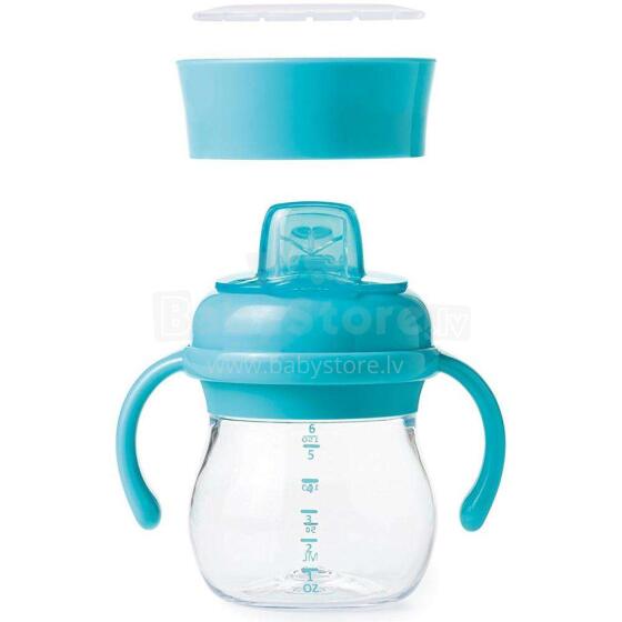 Oxo Soft Spout Sippy Cup Art.6194100 Aqua   Детский поильник с силиконовым носиком с 4+ мес,150 мл