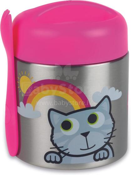 Tum Tum Food Flask Art.107722 Детский  термоконтейнер для хранения пищи из нержавеющей стали 300 мл