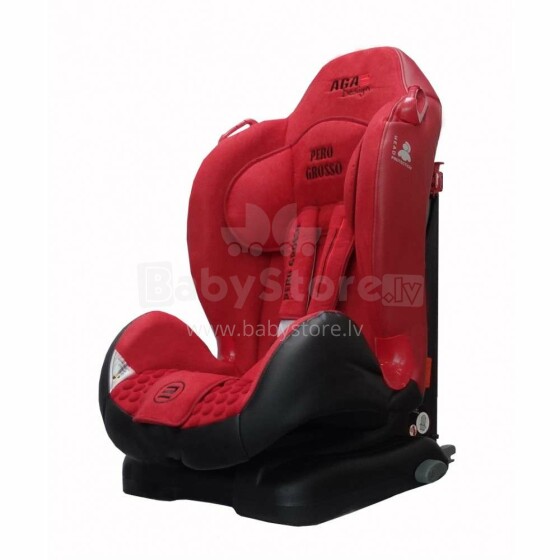 Bet Design Pero Grosso Isofix Art.BH1214 Raudona vaikiška kėdutė automobiliui (9-25kg)