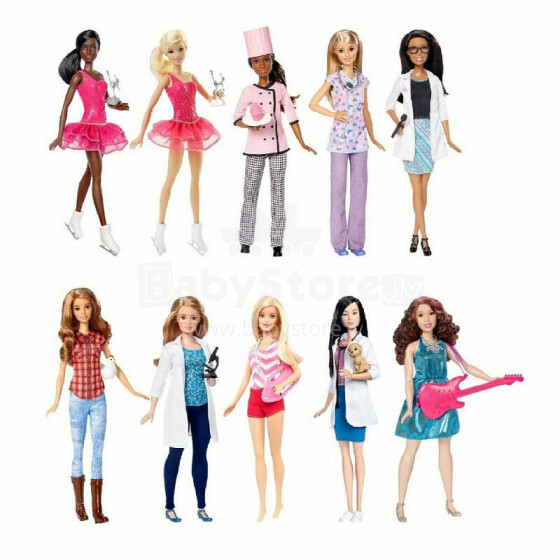 Mattel Barbie  Doll Art.107783 Lelle Barbija