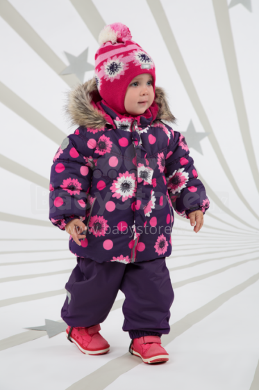 Lenne '19 Miia Art.18313 / 6120 Šiltas kūdikio žiemos šiluminis kostiumas Striukė ir kelnės