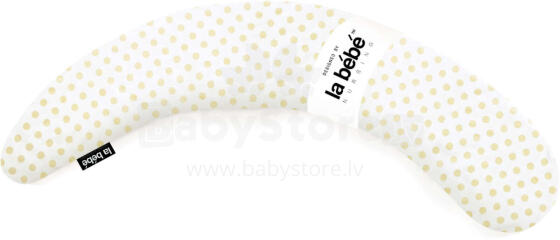 La Bebe™ Moon Maternity Pillow Cover Art.108056 Beige Dots Papildus PĀRVALKS pakaviņam