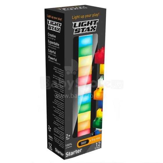 Stax Light  Art.LS-M03001  Конструктор с LED подсветкой ,12шт