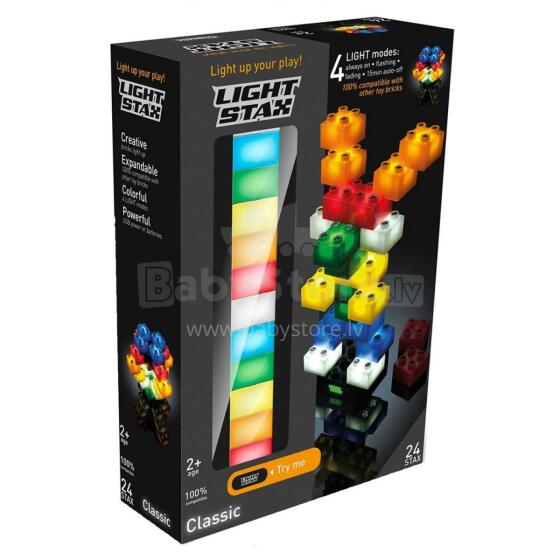 Stax Light  Art.LS-M05000  Конструктор с LED подсветкой ,24шт