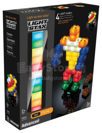 Stax Light  Art.LS-M05001 Konstruktors ar LED apgaismojumu,36gab