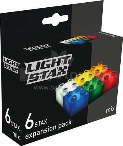 Stax Light  Art.LS-M04007 Mix  Конструктор с LED подсветкой ,6шт