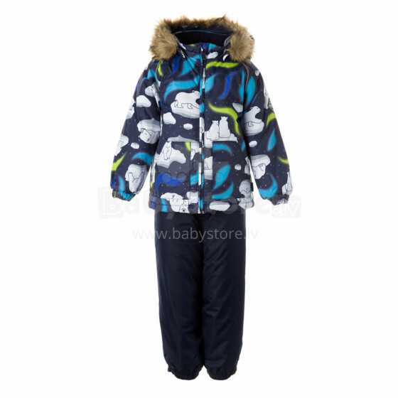 Huppa'22 Avery Art.41780030-13286  Утепленный комплект термо куртка + штаны [раздельный комбинезон] для малышей