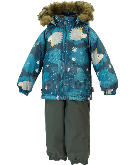 Huppa'19 Avery  Art.41780030-83366  Silts mazuļu ziemas termo kostīms jaka + bikses