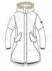 Huppa '19 Vivian 1 Art.12490120-00020 Žieminė žieminė striukė / paltas mergaitėms