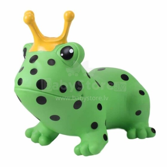 „Jumpy Hopping Frog“ gaminys. GT69322 žalias žaislas, skirtas šokinėti ir išlaikyti pusiausvyrą