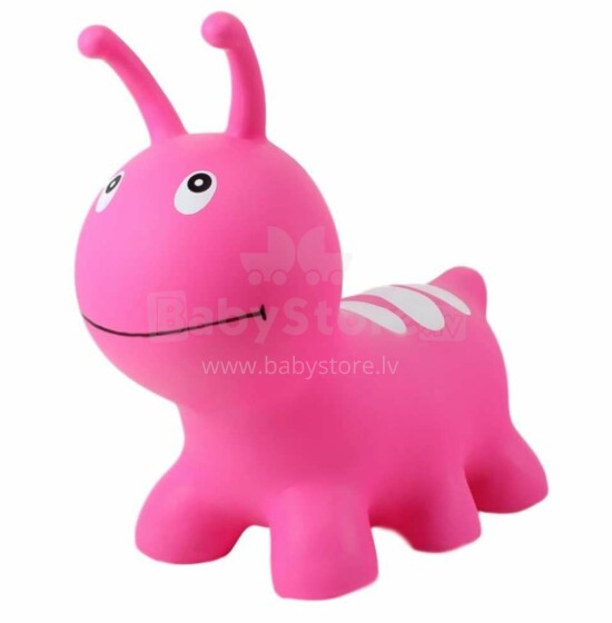 Jumpy Hopping Inchworm Art.GT69335 Pink Šokantis ir balansuojantis žaislas