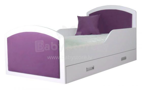 AMI Dream Casablanca 2311 Art.108420 Стильная молодёжная кровать с матрасом 160x80 см
