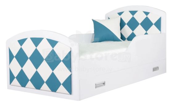 AMI Dream Footbal Vienna 5 Art.108428 Bērnu stilīga gulta ar  matraci 160x80cm