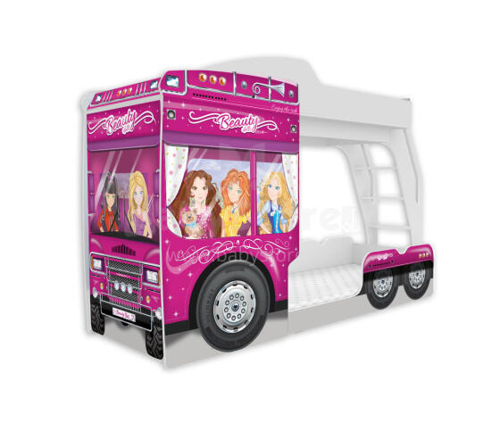 AJK Mega Truck Art.108429  Divstāvu gulta 80x190cm
