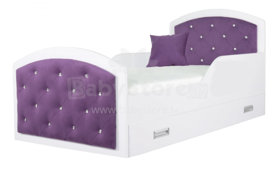 AMI Queen Casablanca 2311 Art.108431 Bērnu stilīga gulta ar  matraci 200x90cm