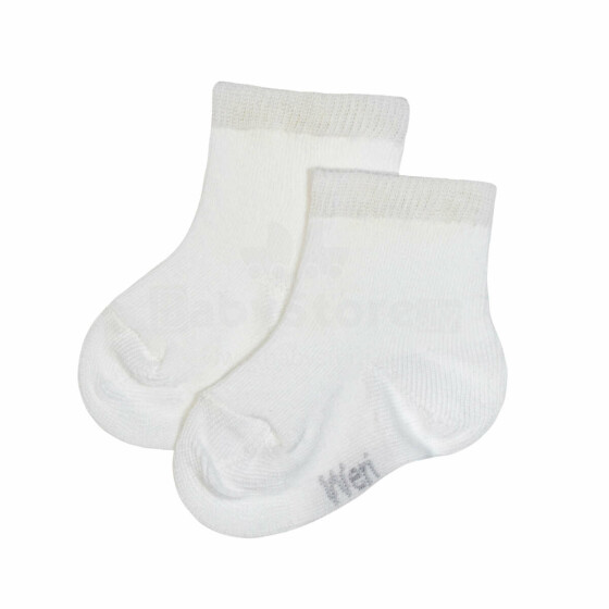 Weri Spezials Art.1001 White Baby Socks