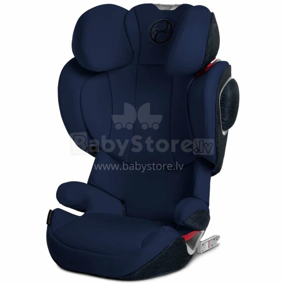 Cybex '18 Solution Z-Fix Art.108590 Midnight Blue Bērnu autokrēsls (15-36kg)