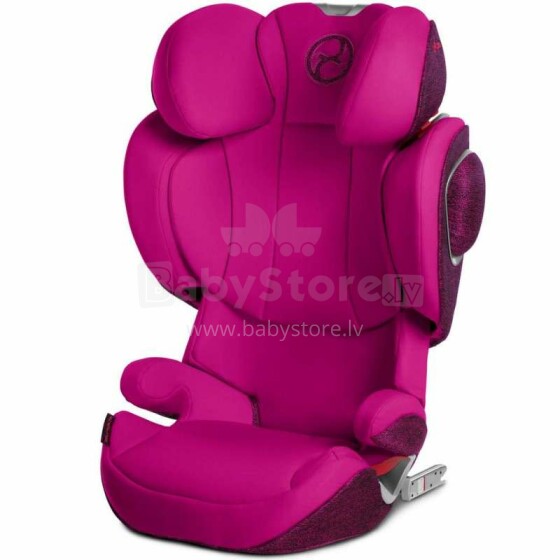 „Cybex '18 Solution Z-Fix Art.108591 Passion Pink“ vaiko kėdutė (15-36kg)