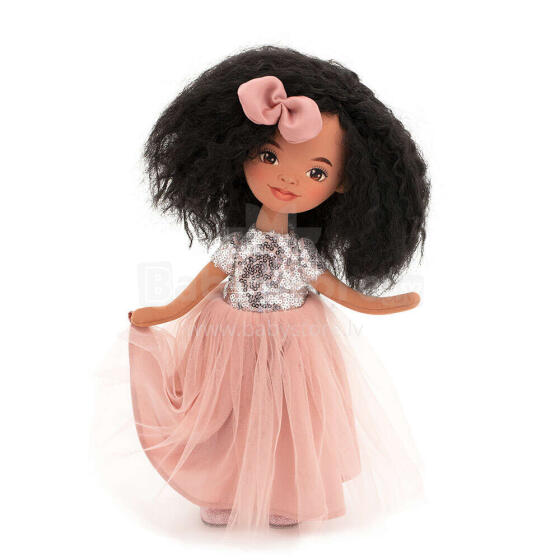 Orange Toys Sweet Sisters Tina in a Pink Dress with Sequins Art.SS05-05 Мягкая игрушка кукла TINA в розовом платье с пайетками (32 см)