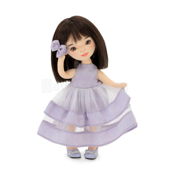 Orange Toys Sweet Sisters Lilu in a Purple Dress Art.SS04 -04 Mīkstā rotaļlieta Lelle Lilu violetā kleitā (32cm)