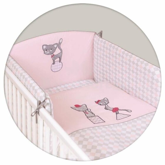 Ceba Baby Art.W-801-069-130 Kokvilnas gultas veļas komplekts no 3 daļām