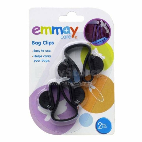 Emmay Art.108750 Bag Clips (Twin Pack)