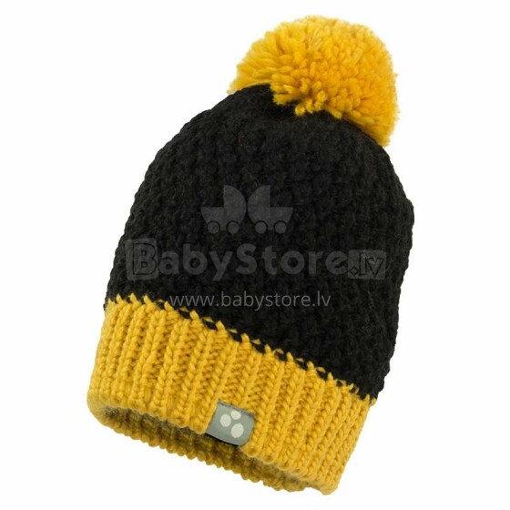 Huppa '19 Choco Art.94010000-80102 Megztinė kūdikių žieminė kepurė (dydis M-XL)