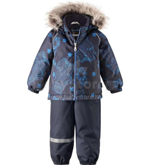 Lassie'19 Lassietec® Dark Blue Art.713733-6952 Утепленный комплект термо куртка + штаны [раздельный комбинезон] для малышей
