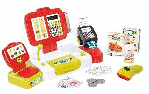 Smoby Art.350107S Cash Registers with sound and light effects