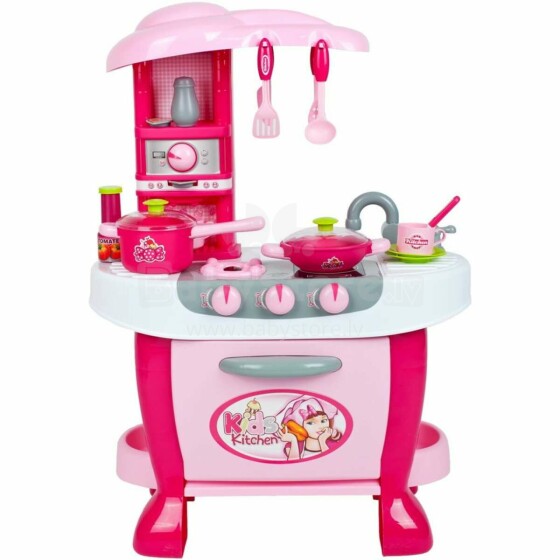 BabyMix Little Kitchen Art.46425 Интерактивная игрушечная кухня со звуковыми и световыми эффектами
