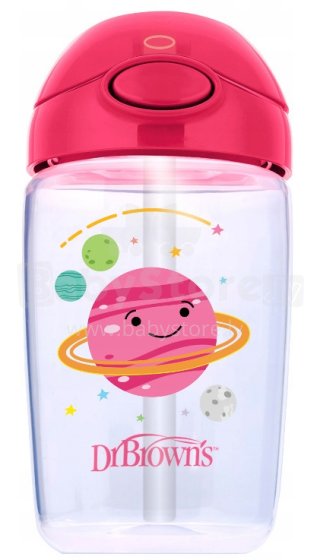 Dr.Browns  Straw Cup Art.TC21014-INTL Krūzīte ar  salmiņu no 12 mēnešu vecuma, 350 ml