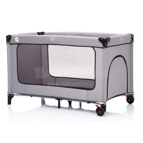 Fillikid Travel cot Standart Art.4044-97 Melange Grey Манеж-кровать для путешествий