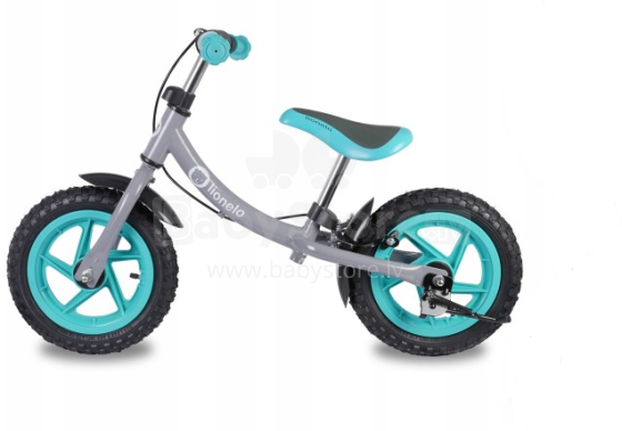 Lionelo Ben Art.109371 Turquoise  Детский велосипед - бегунок с металлической рамой