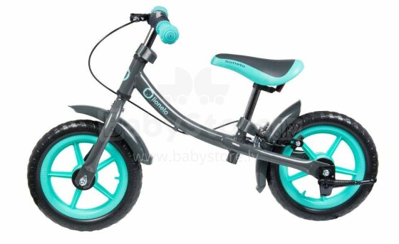 Lionelo Dan Plus  Art.109373 Turquoise  Детский велосипед - бегунок с металлической рамой
