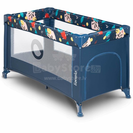 Lionelo Stefi Art.109449 Blue Navy Манеж-кровать для путешествий