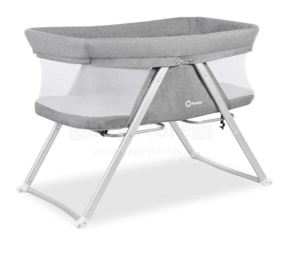 Lionelo Vera Art.109453 Grey  Кроватка для путешествий