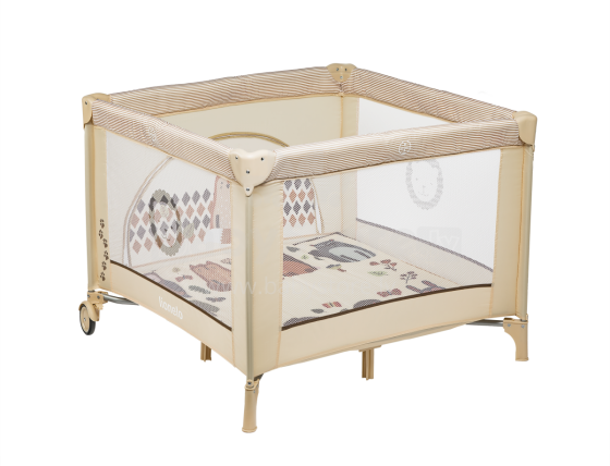 Lionelo Sofie  Art.109457 Classy Beige Манеж для малыша