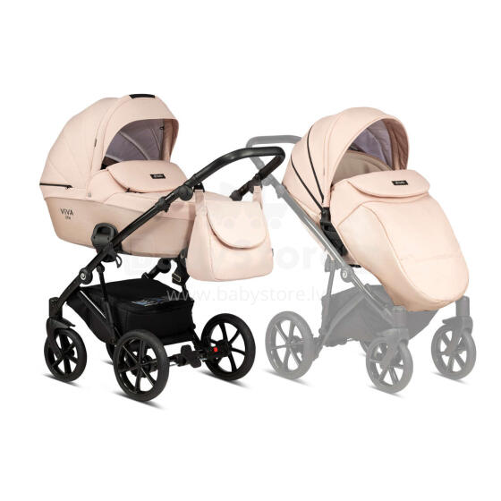 Tutis  Viva 4 Luxury Art.1202062 Rose Quartz Универсальная коляска 2 в 1