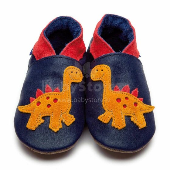 Inch Bllue Leather Slippers Art.109570